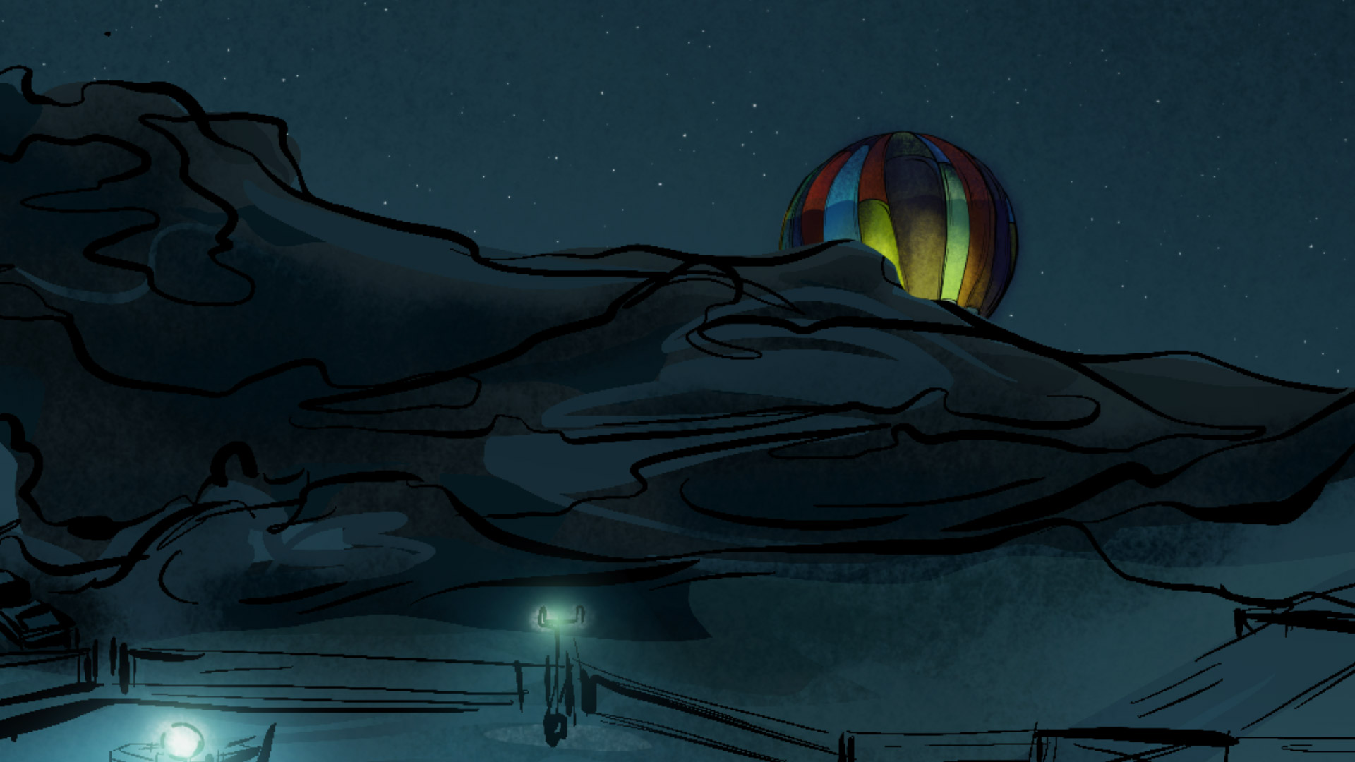 Ballon. Die Doku. – example image of the animation | MARIA LISSEL Animation + Motion Design | maria-lissel.de