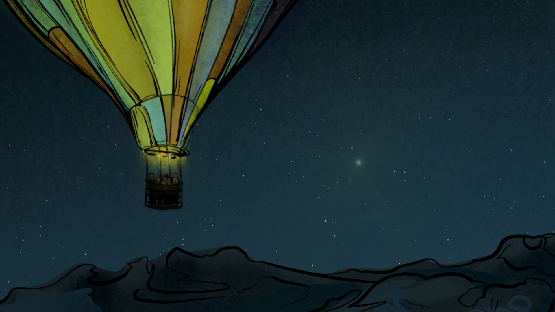 Ballon. Die Doku. – example image of the animation | MARIA LISSEL Animation + Motion Design | maria-lissel.de