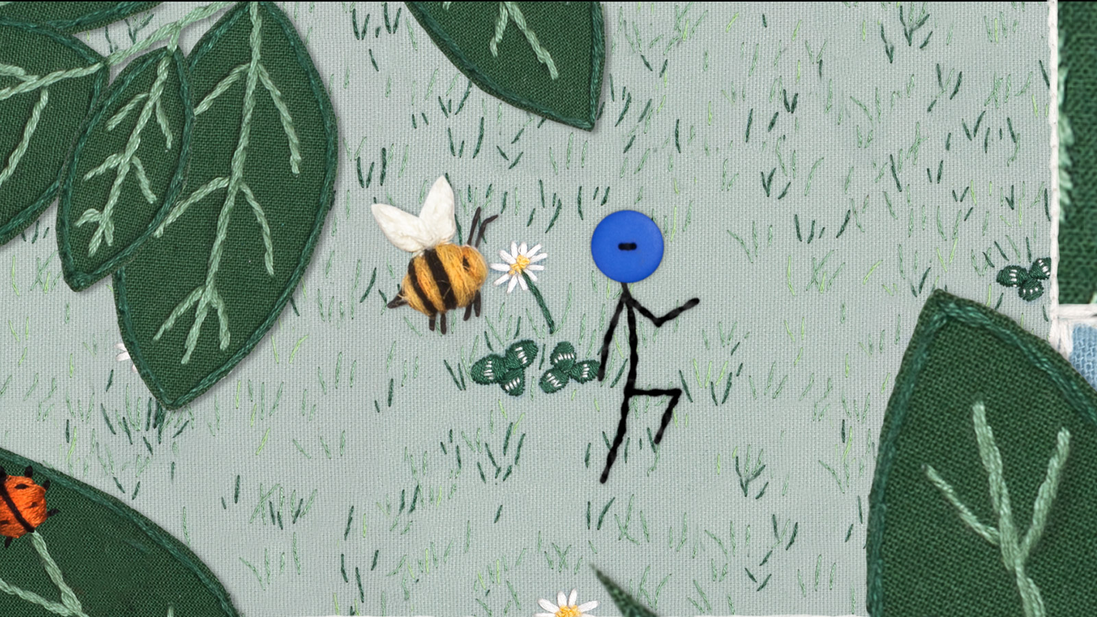 Mr. Buttonman – example image of the animation | MARIA LISSEL Animation + Motion Design | maria-lissel.de