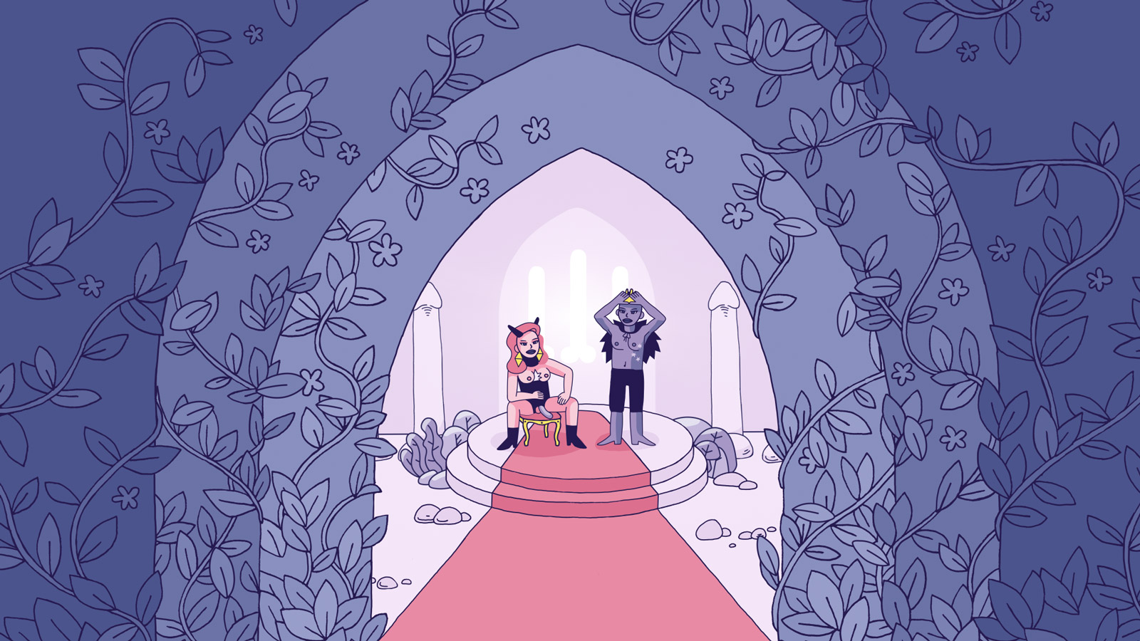 CAPTAIN FAGGOTRON SAVES THE UNIVERSE – example image of the animation | MARIA LISSEL Animation + Motion Design | maria-lissel.de