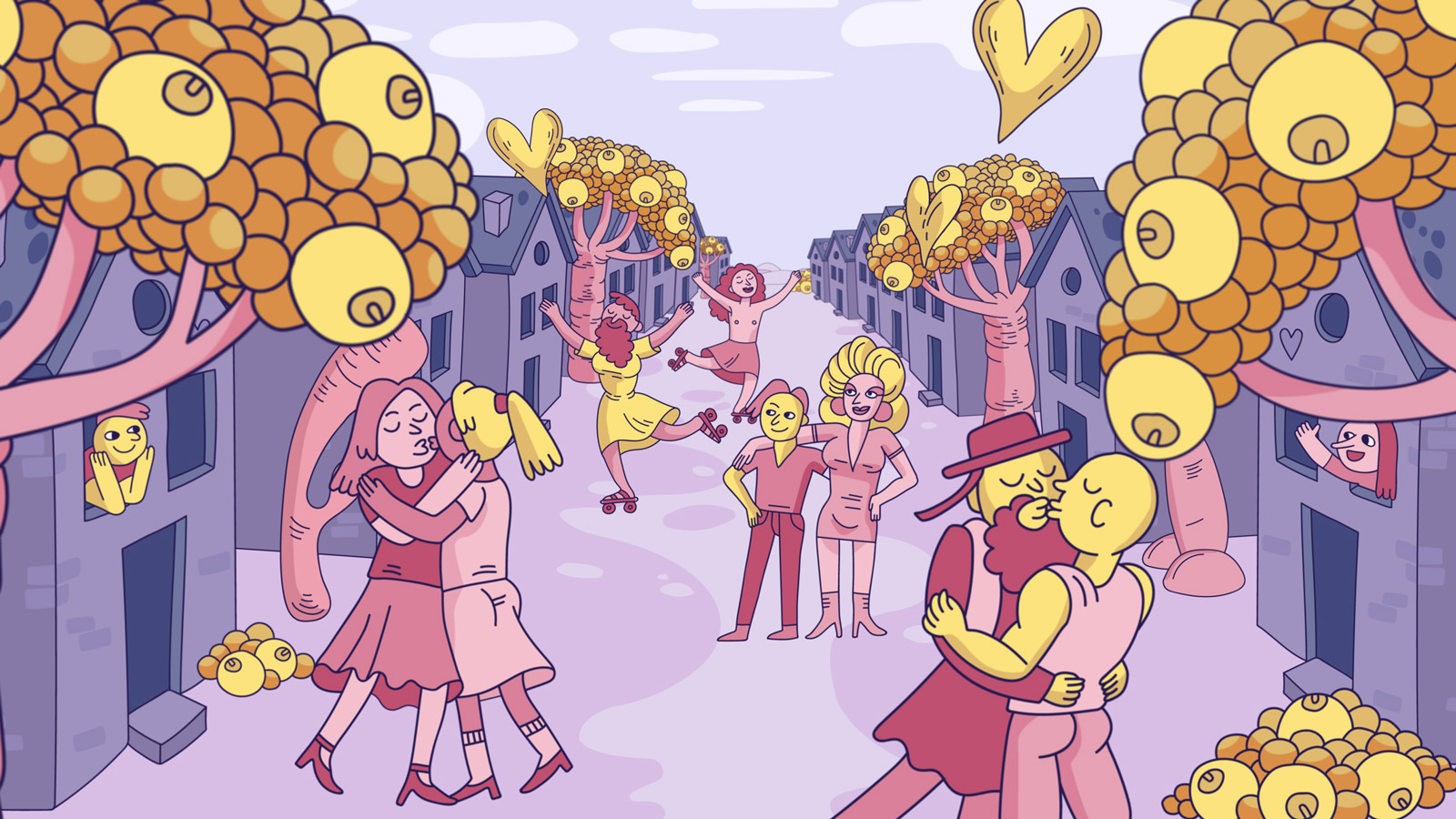 CAPTAIN FAGGOTRON SAVES THE UNIVERSE – example image of the animation | MARIA LISSEL Animation + Motion Design | maria-lissel.de