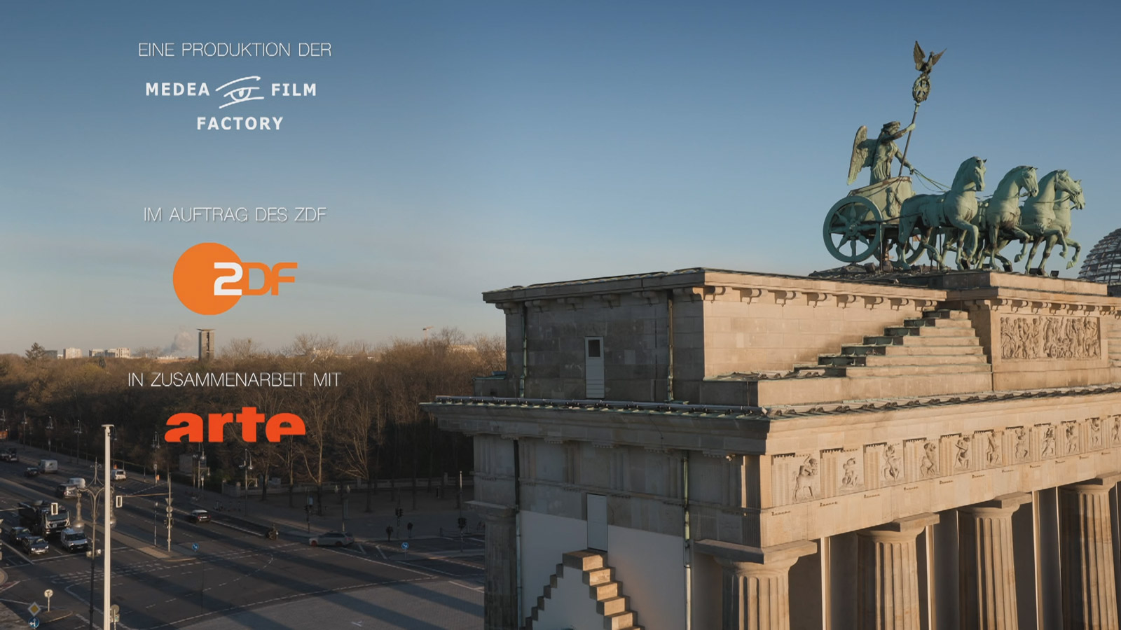 Die Berliner Quadriga – Eine Deutsch-Französische Affäre – example image of the animation | MARIA LISSEL Animation + Motion Design | maria-lissel.de